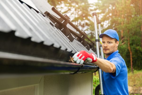 Business Gutter Cleaning in Richardson