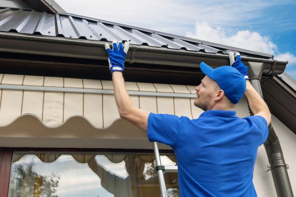 Rain Gutter Maintenance in Richardson