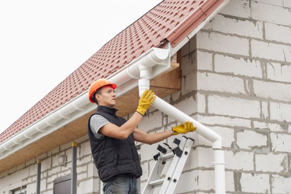 Downspout Blockage Removal in Richardson